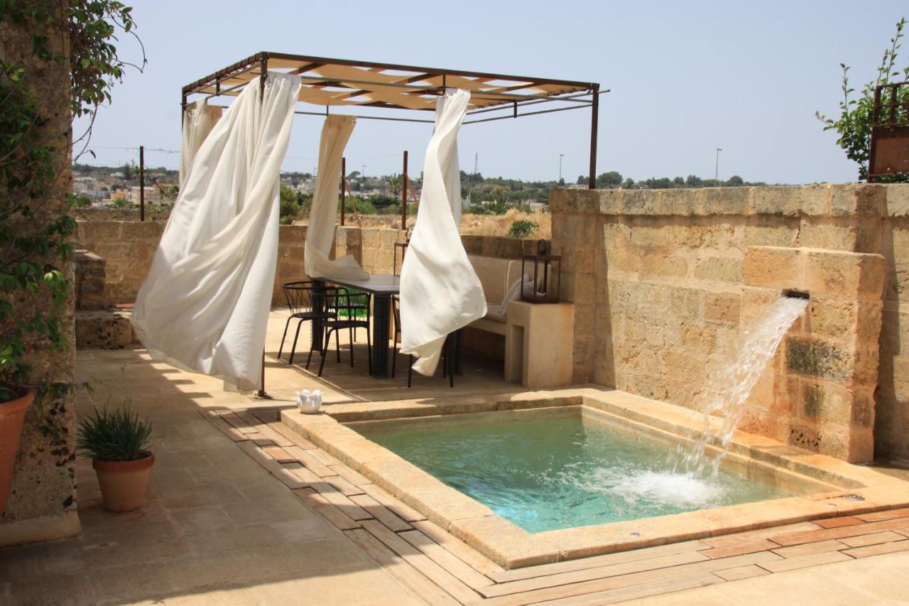 Dimora Sighe, Exclusive Rural Villa With Hot Tub In The Bedroom Alessano Exterior foto