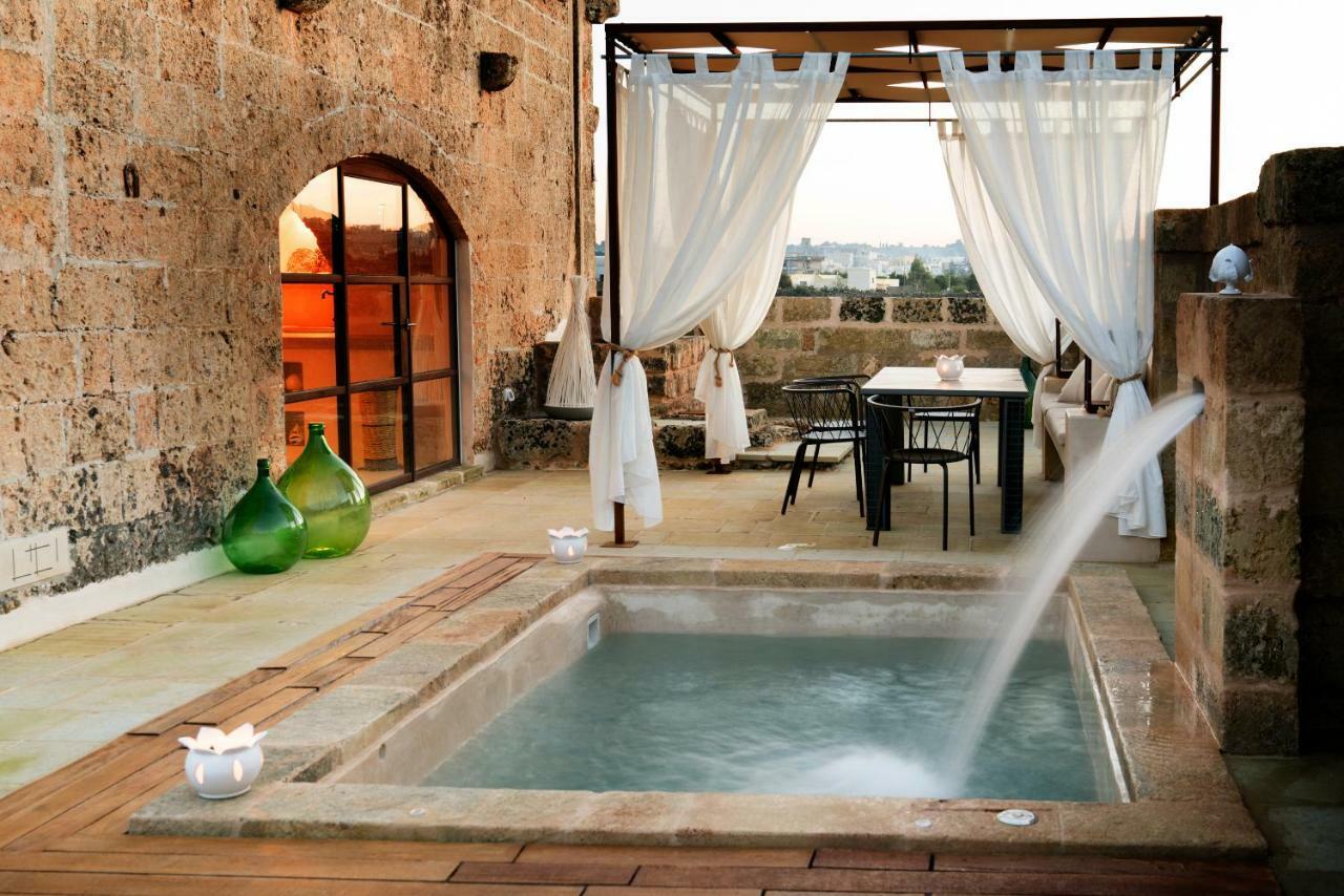 Dimora Sighe, Exclusive Rural Villa With Hot Tub In The Bedroom Alessano Exterior foto
